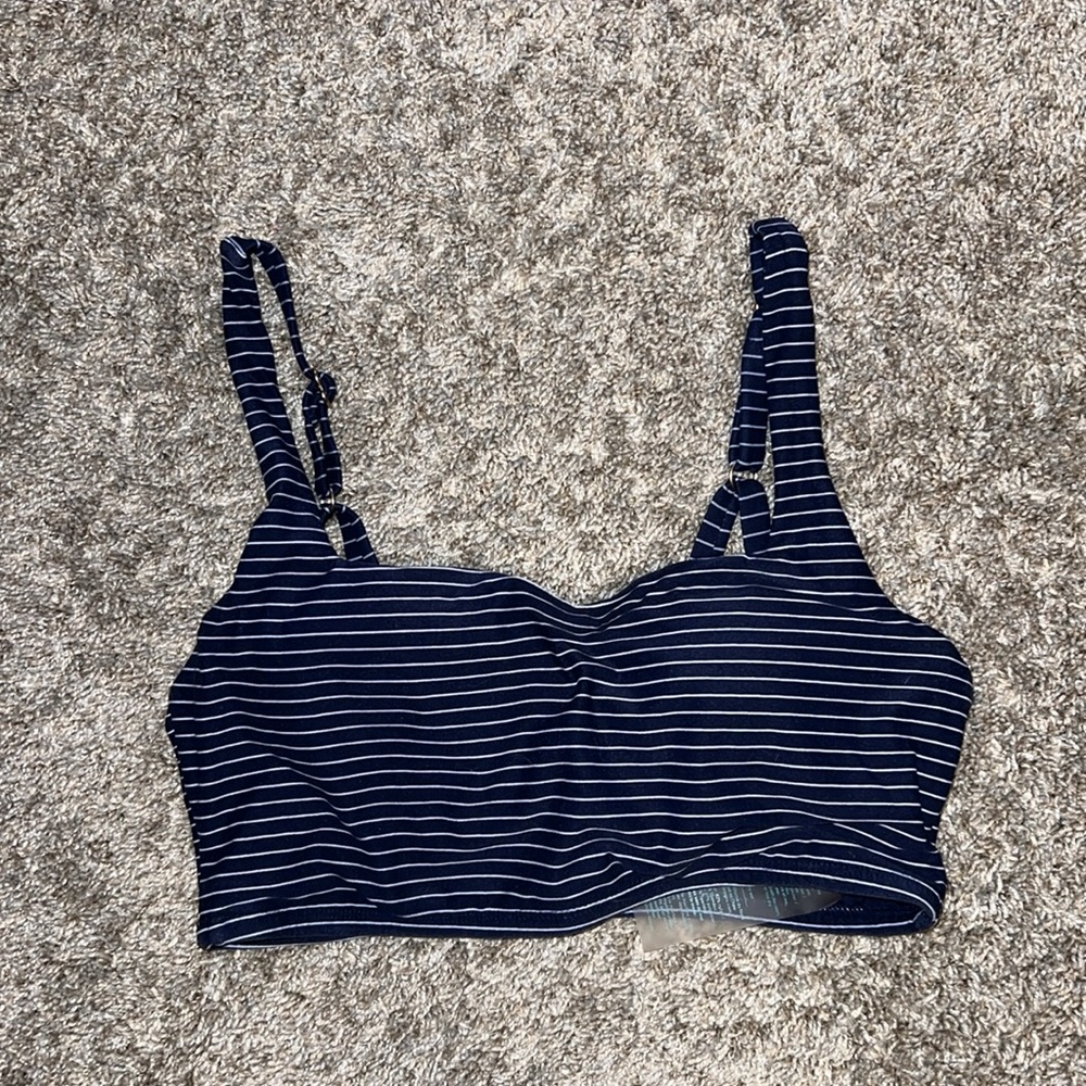 NWOT Carve Designs Amelia Swim Top Nautical Size XS